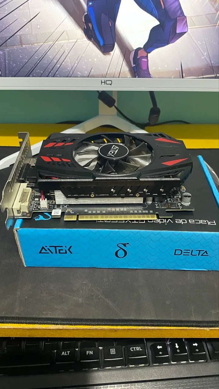 PLACA DE VÍDEO GTX 550ti 2GB NOVA