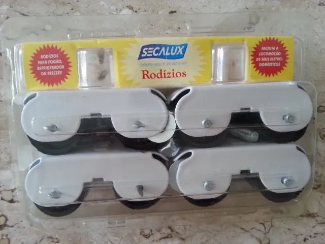 Rodízio para Fogão/Refrigerador/Freezer marca Secalux cor Branco