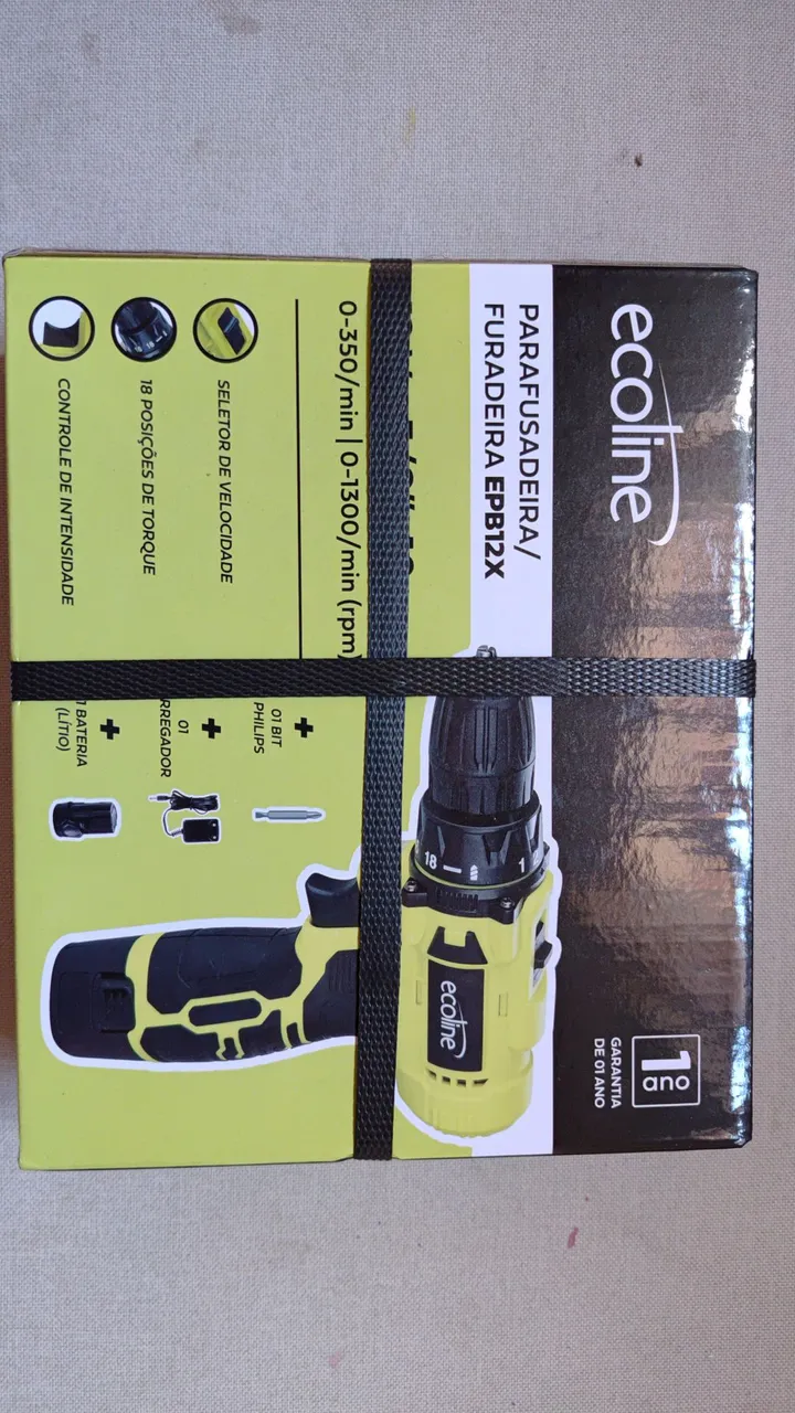 Parafusadeira/Furadeira Ecoline EPB12X