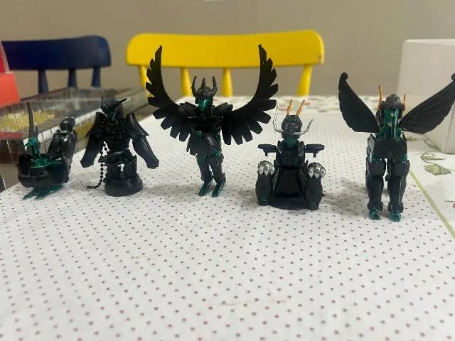 Kit Bonecos Cavaleiros Negro - Bandai Original E Raro - Foto 2