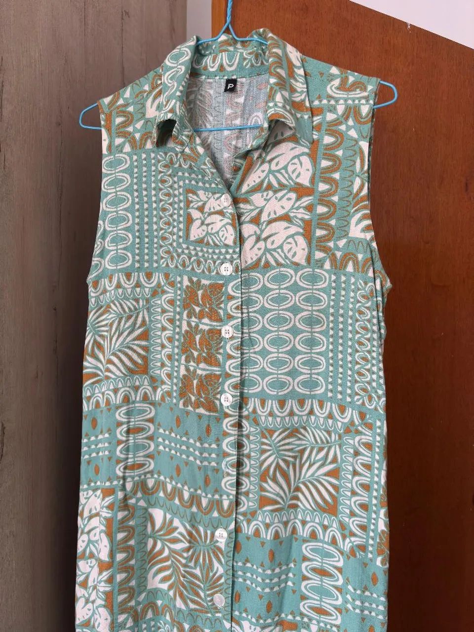Vestido Longo Estampado - Foto 2
