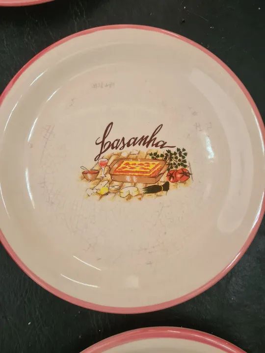 Jogo de 6 Pratos em Cerâmica - Lasanha - Foto 3