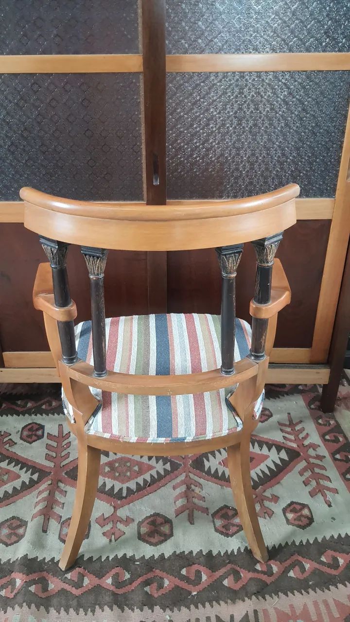  Cadeira Biedermeier (par)  - Foto 4