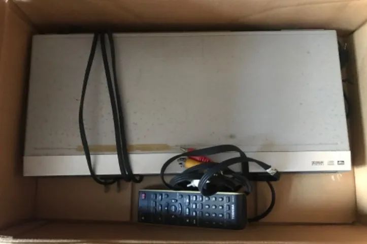 Aparelho de dvd usado com defeito  - Foto 3