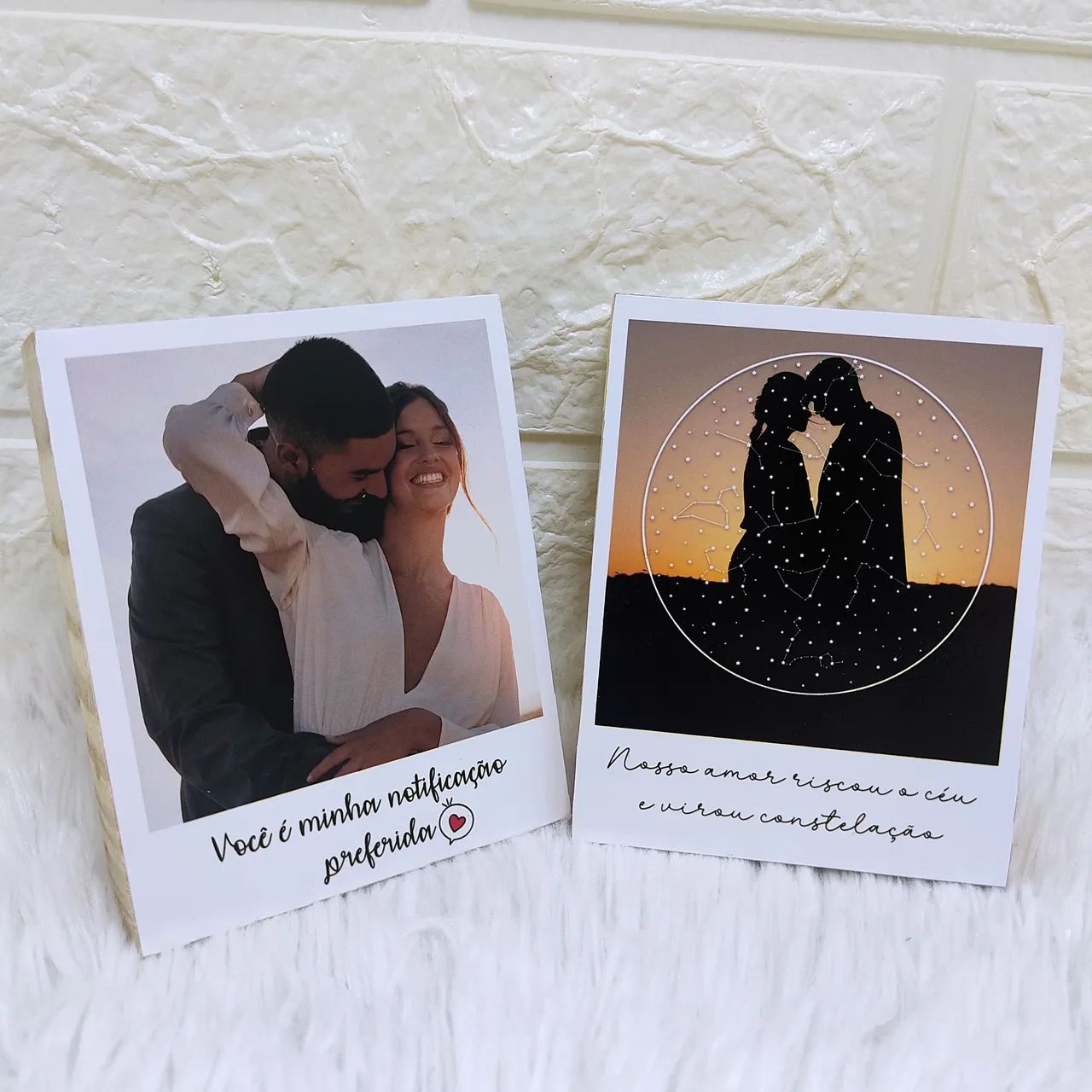 2 Polaroids De Pinus Personalizado 