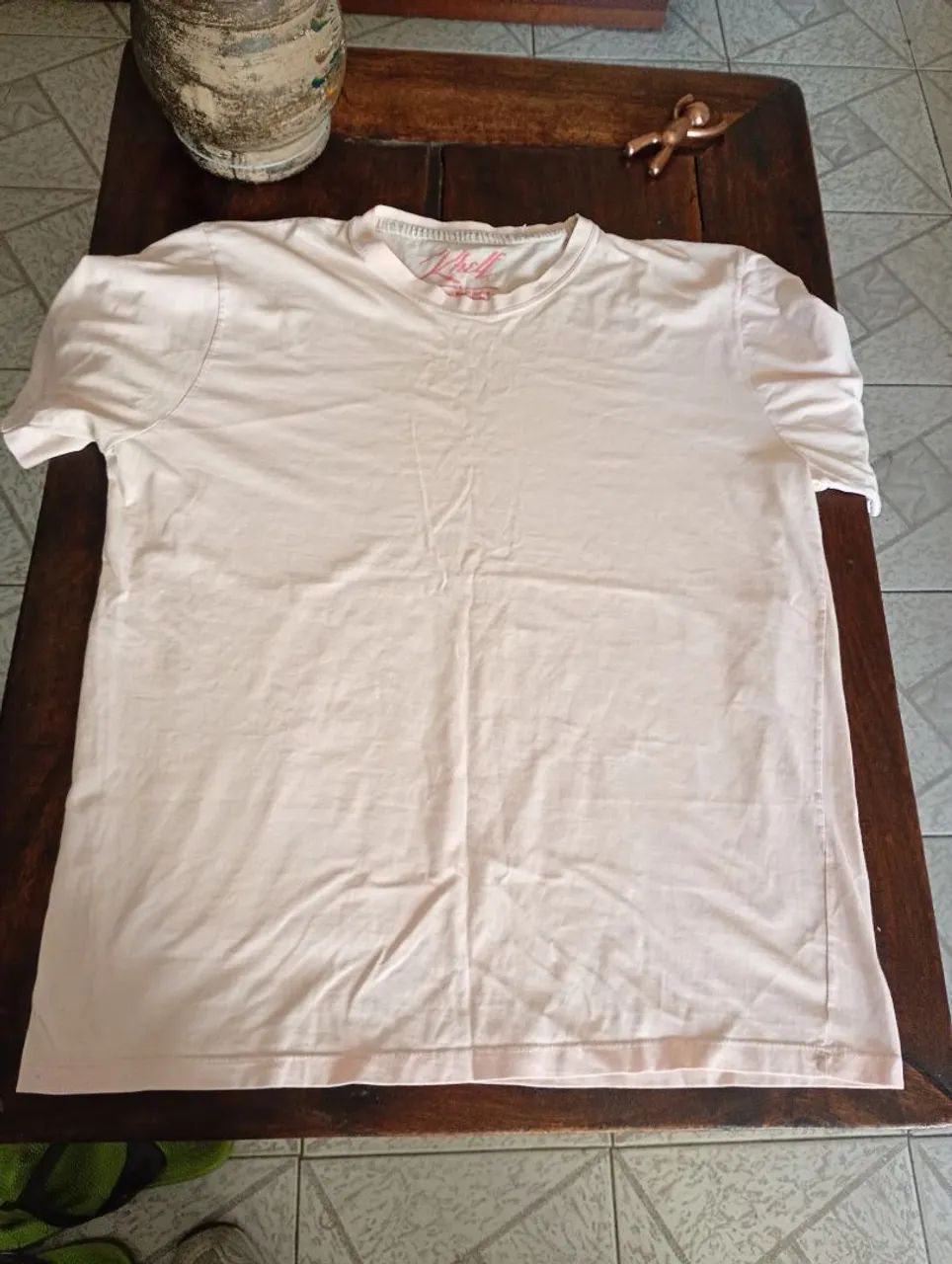 Camiseta KHELF importada  G salmão 