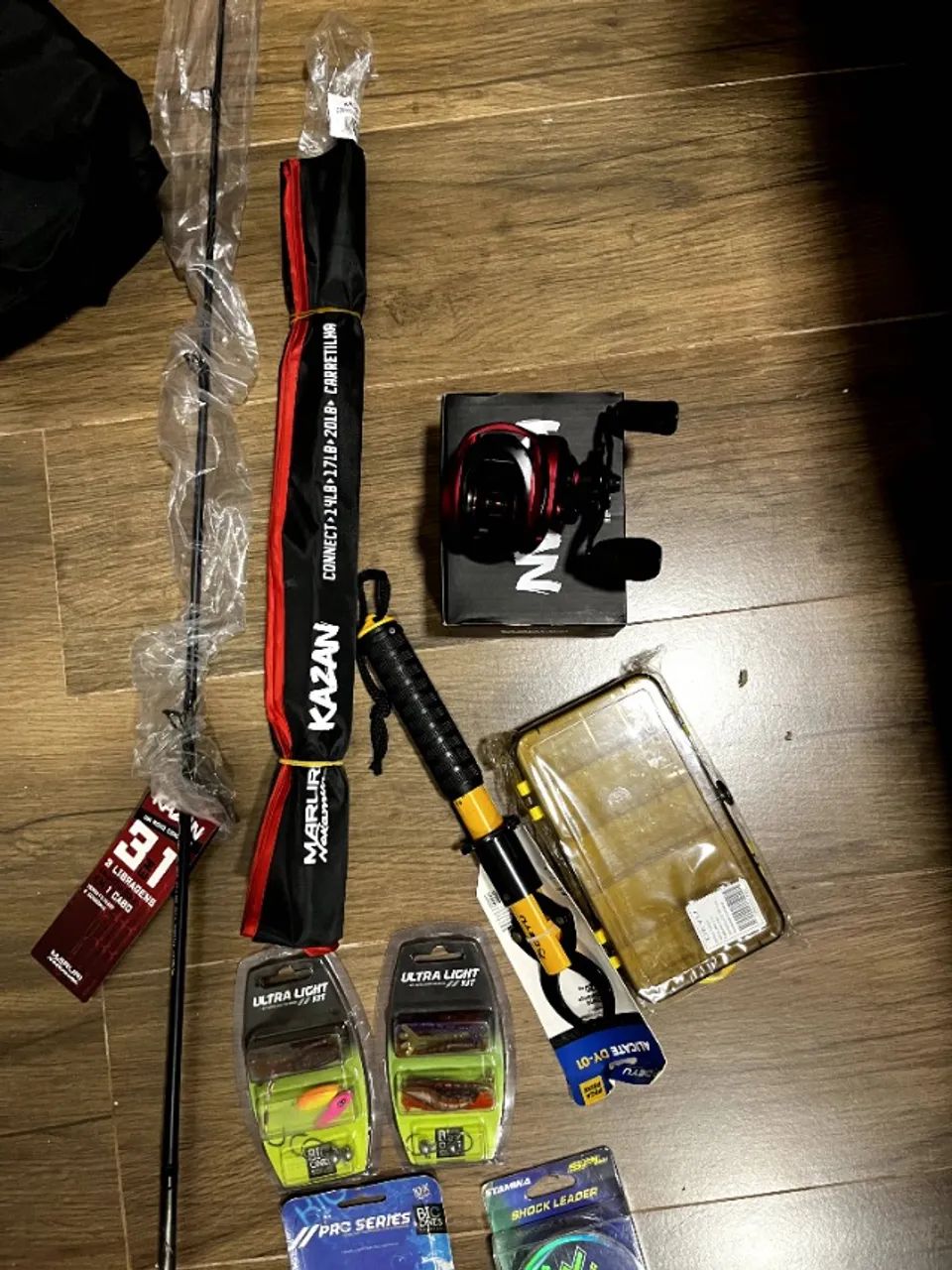 Caiaque 1084 + Pedal Cross Drive + Carrinho + Acessórios e kit de pesca - Foto 9