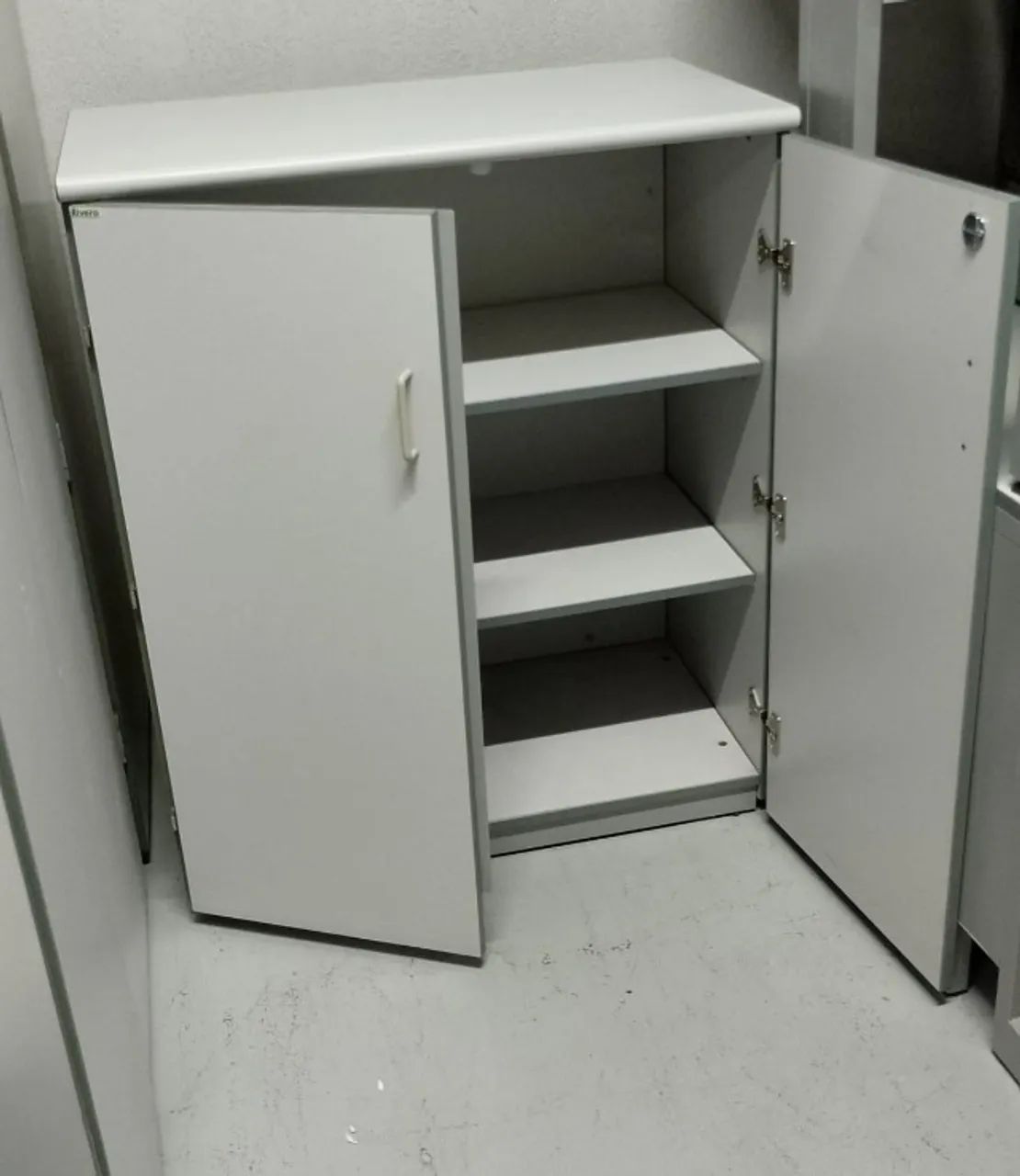 Armário Médio Cinza para Escritório - Foto 2