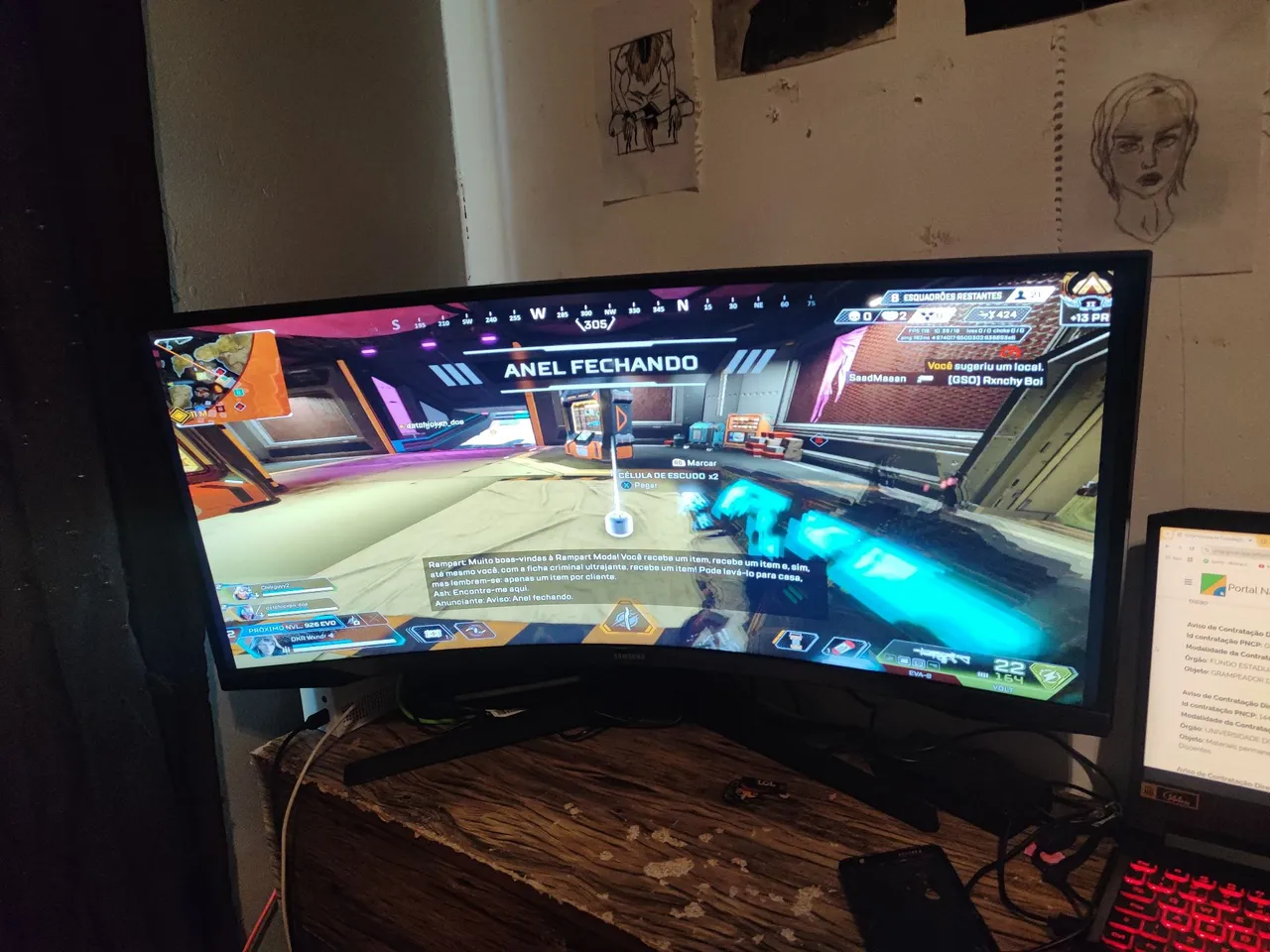 Monitor gamer 34 samsung odyssey g5 curvo wqhd
