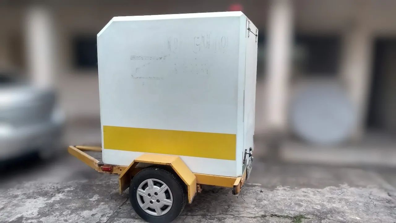 Carretinha reboque fechado  - Foto 3