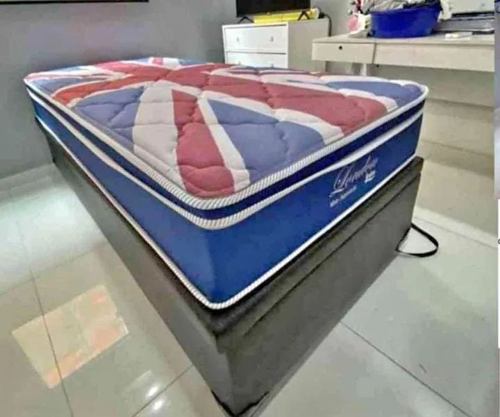 Colchão London com Base Box - Design Exclusivo