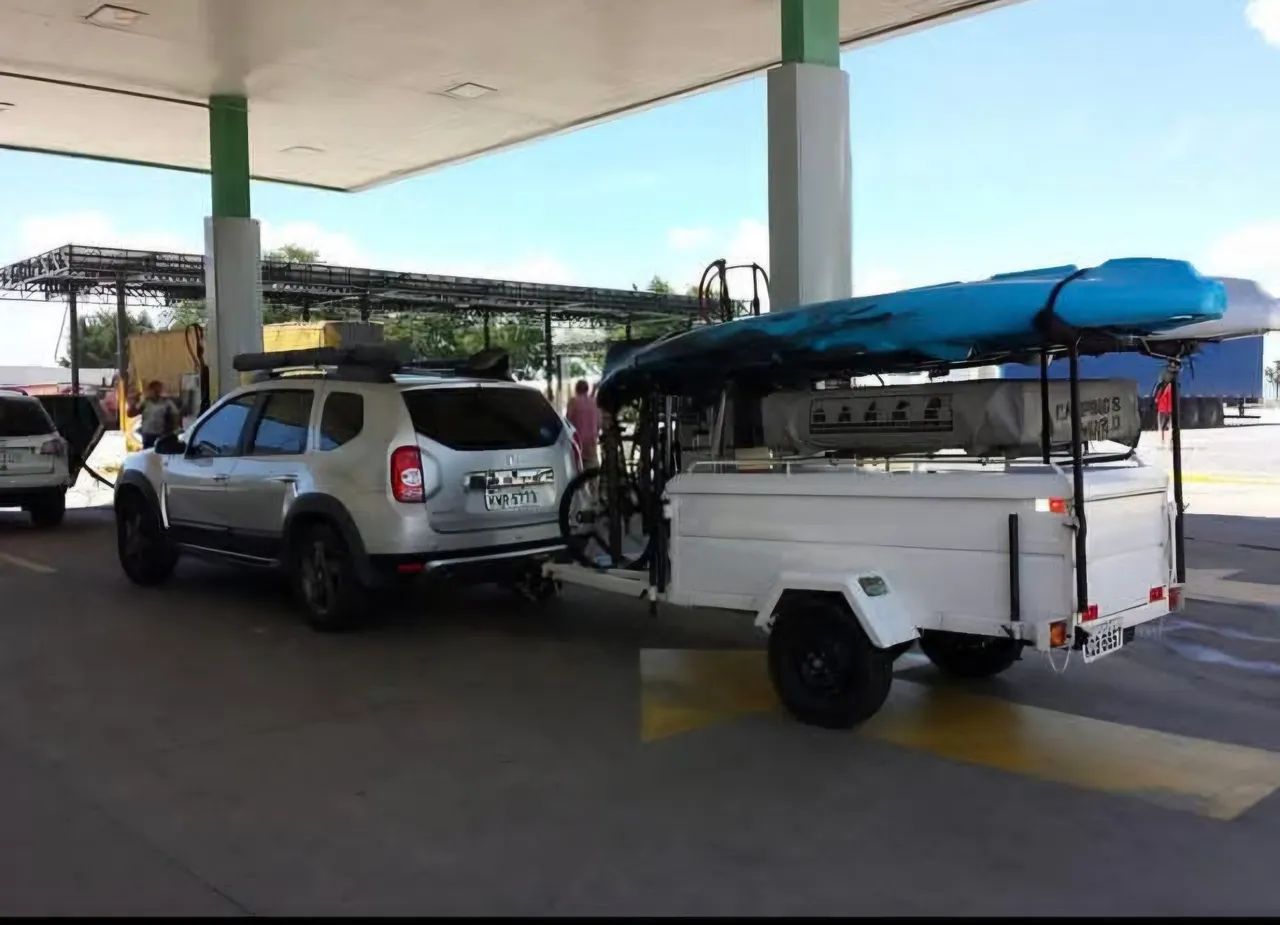 CARRETA DE CAMPING COM BARRACA CAMPINGWORLD - Foto 4