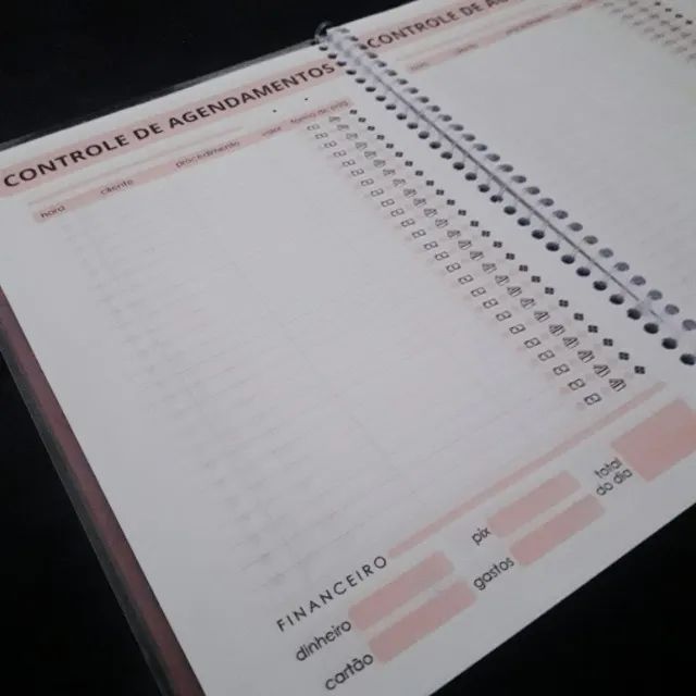 Agenda Personalizada para Controle de Atendimentos de Clientes