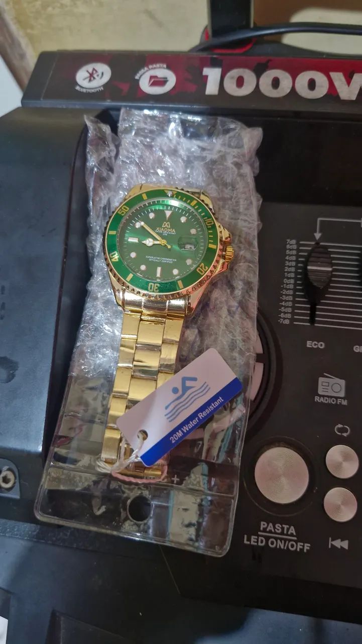 Relógio original a prova d'água 