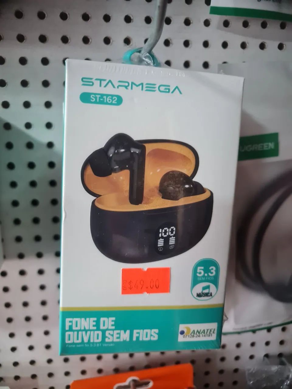 Fone de Ouvido Sem Fio ST-162 - StarMega