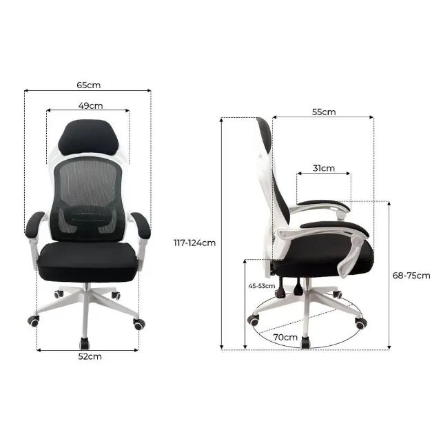 ? Cadeira de Escritório Ergonômica com Sistema Back System - Foto 3