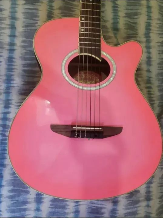 Violão Tagima Vegas Rosa nylon - Foto 2