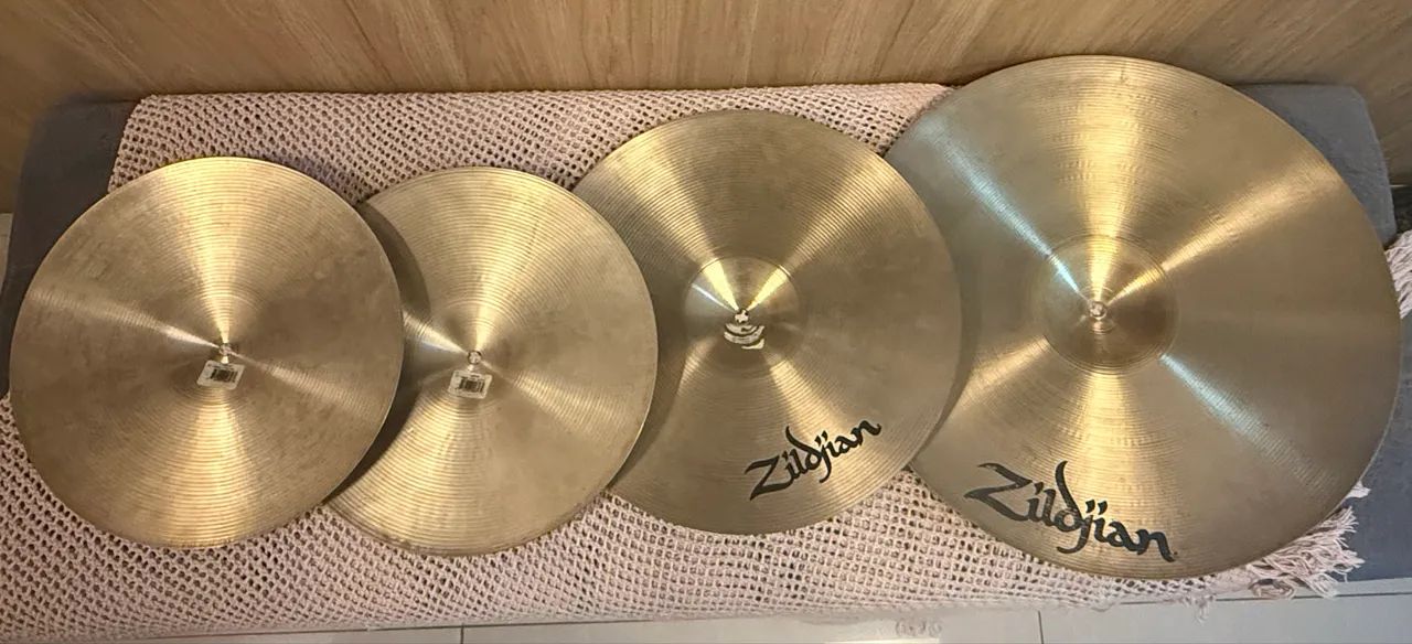 Kit Pratos Zildjian Armand e avedis 14 16 20 - Foto 2