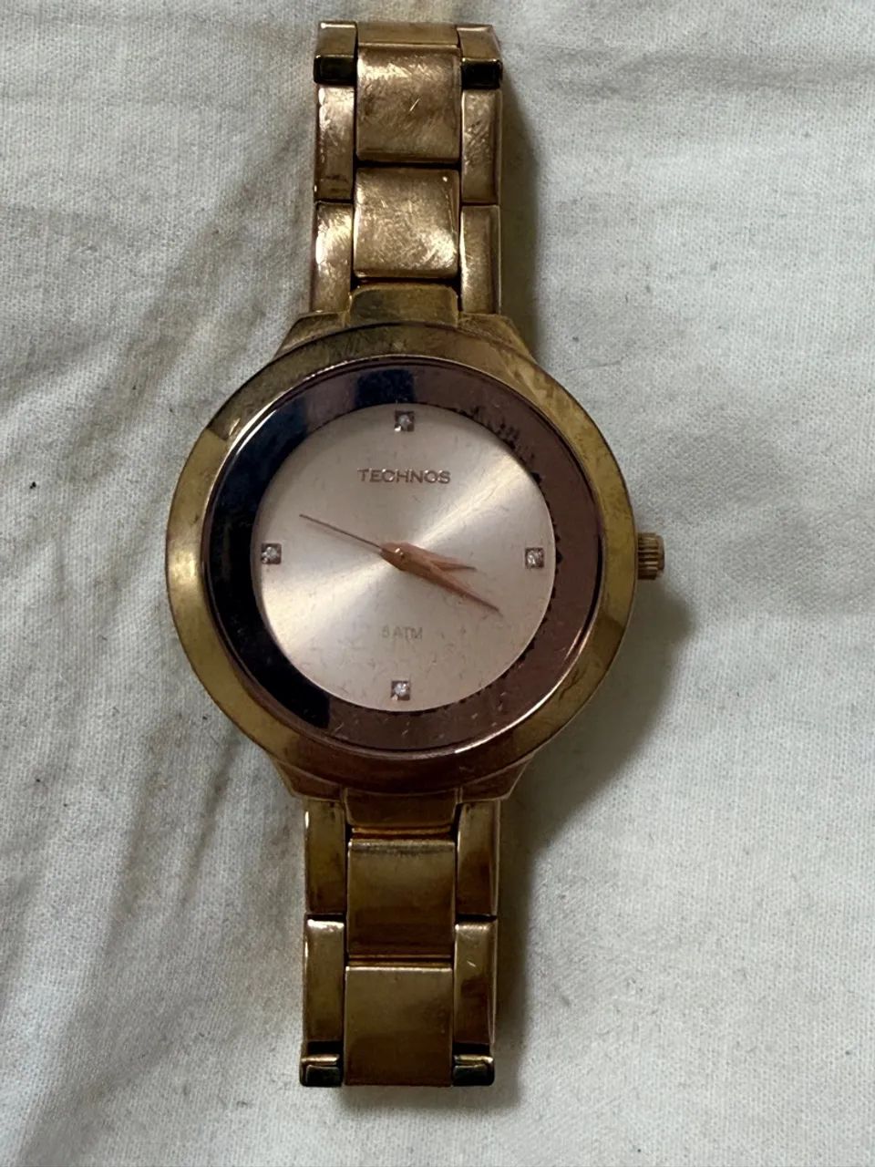 Relógio Technos Dourado