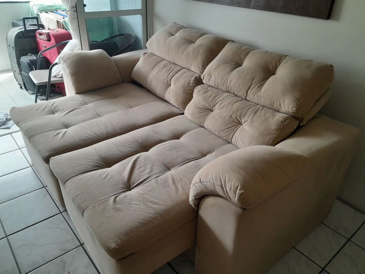 Sofá de canto confortável e espaçoso7 - Foto 2