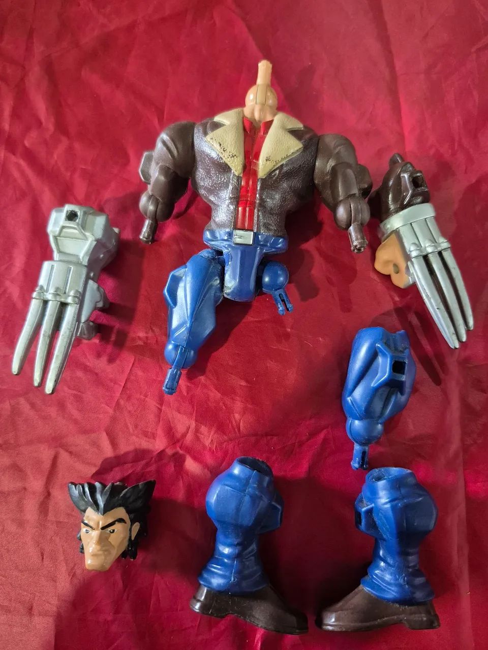 Boneco Wolverine Marvel Super Hero Mashers  Figure - Foto 2