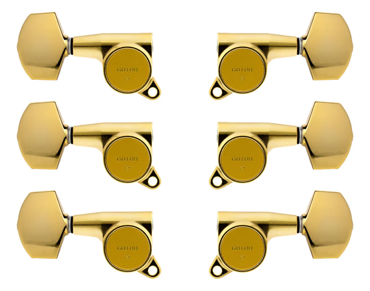 Tarraxas Gotoh Douradas para Guitarra/Violão Takamine, Taylor, Martin, Gibson