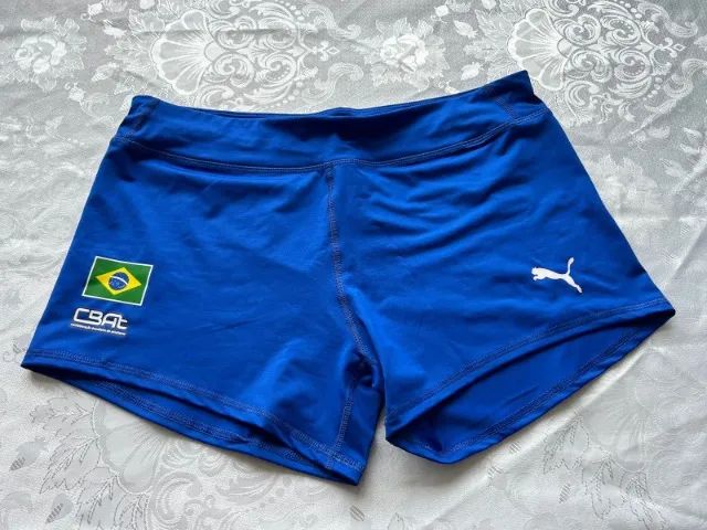 Shorts Puma original dos atletas brasileiros