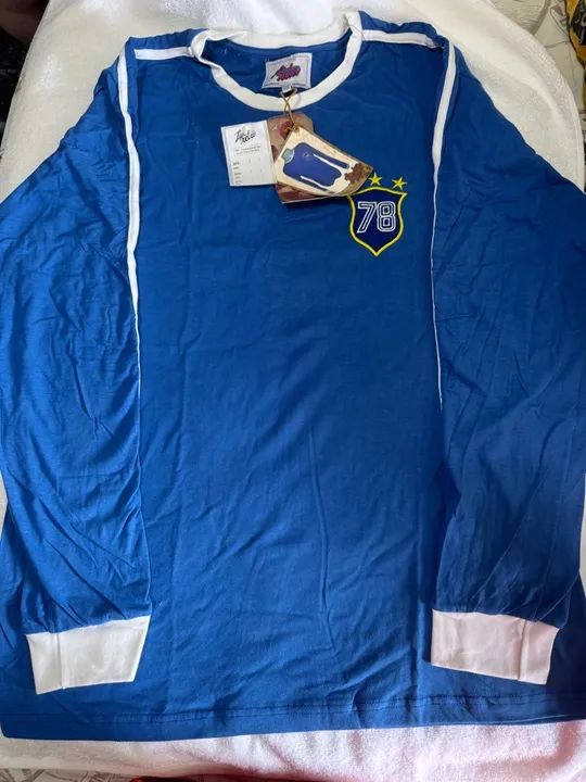 Camiseta de Futebol Brasil Retro copa 78
