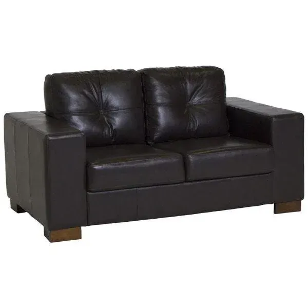 Sofa 2 lugares couro