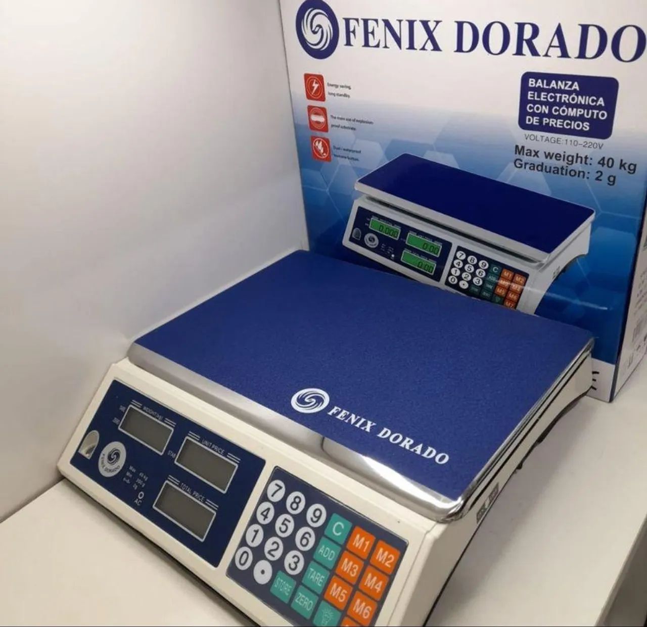 Balança Eletrônica 40kg ( bvolt, lacrada na caixa )