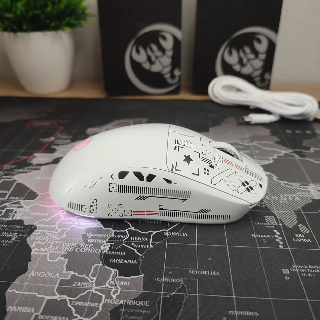 Mouse Sem Fio HXSJ T90 Recarregável Bluetooth  - Foto 4