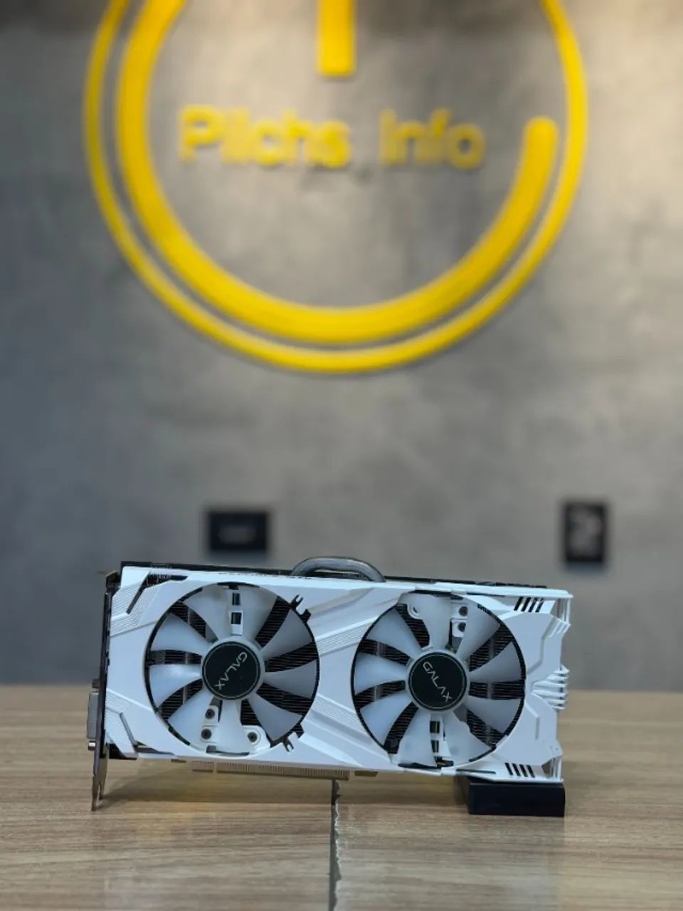 GTX 1060 6GB Galax White - Loja física - Garantia - Olx Pay - Foto 2