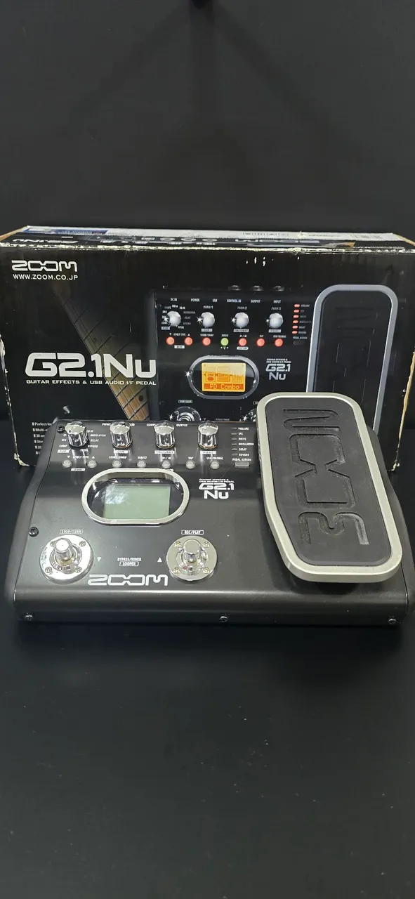 Pedaleira Zoom G2.1Nu Guitar Effects Pedal (aceito trocas)