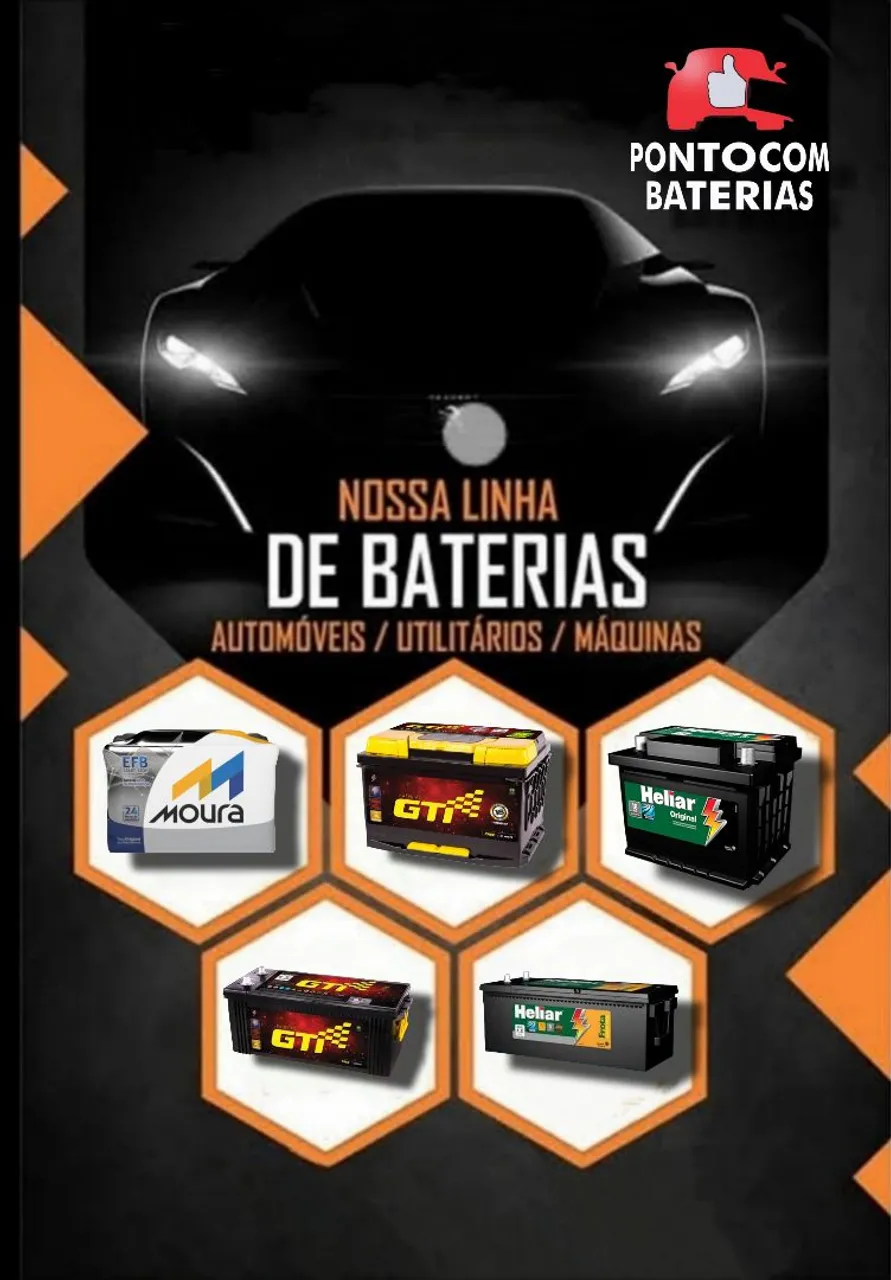 Bateria Gti bateria Moura Bateria Heliar Bateria 60 Ah