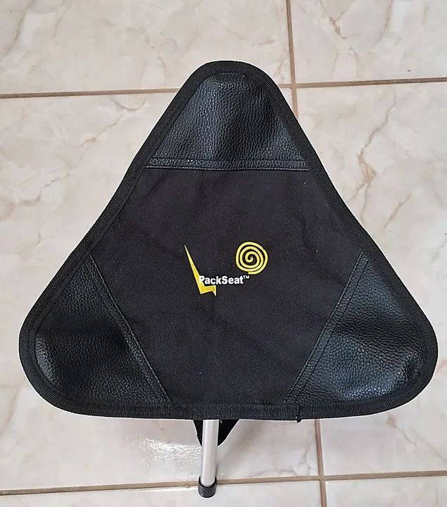 Banquinho dobrável para camping Original PackSeat - Foto 3