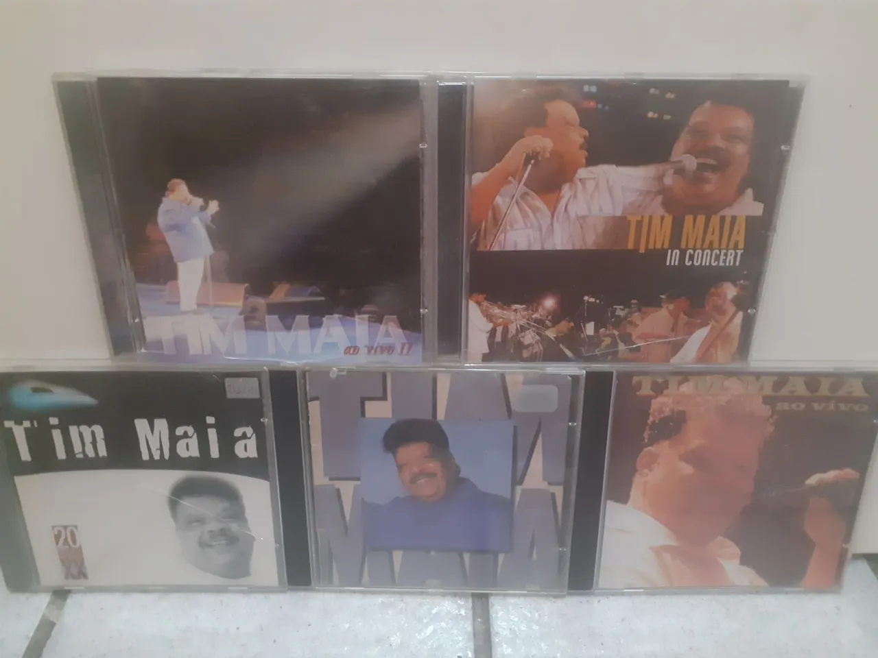 Cds de Tim Maia
