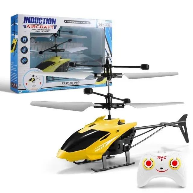 Helicóptero De Indução!!! Produto Novo!!! Passo Cartão!!!
