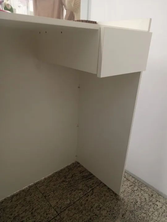 Balcão de Loja - Branco - MDF - Foto 4