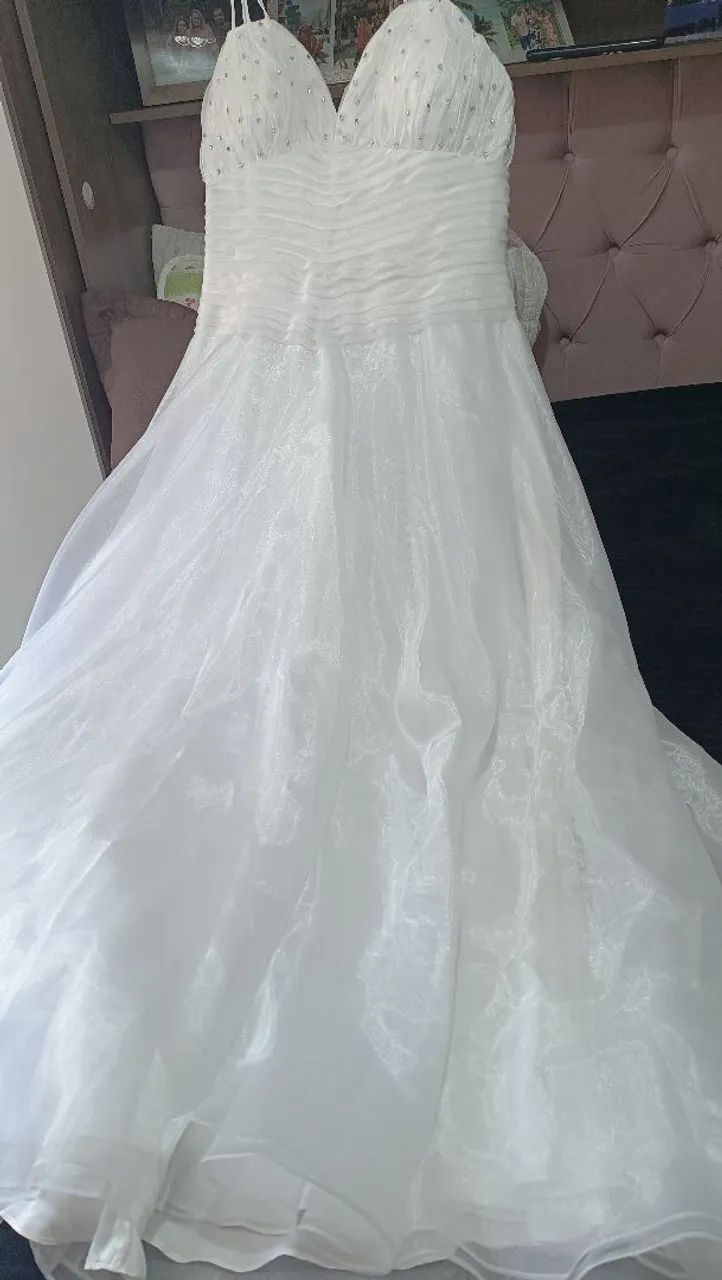 Olx Vestido De Noiva Gg Usado Vestido De Noiva GG Roupas Alto
