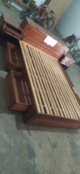 Cama Box de Madeira Maciça - Ótimo Estado! - Foto 4