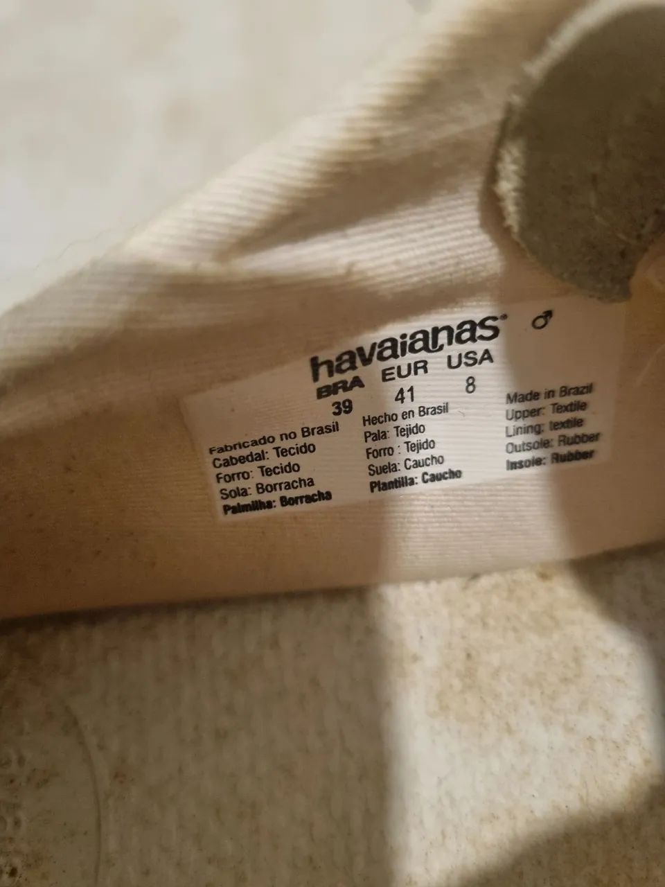 Tênis Havaianas Bege 39 - Foto 2