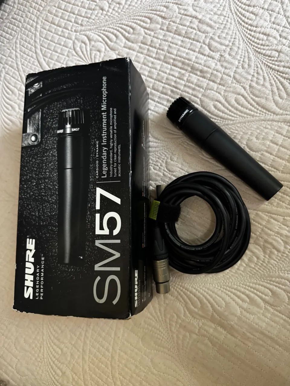 Microfone Shure SM57 - Unidirecional - Novo - Foto 3