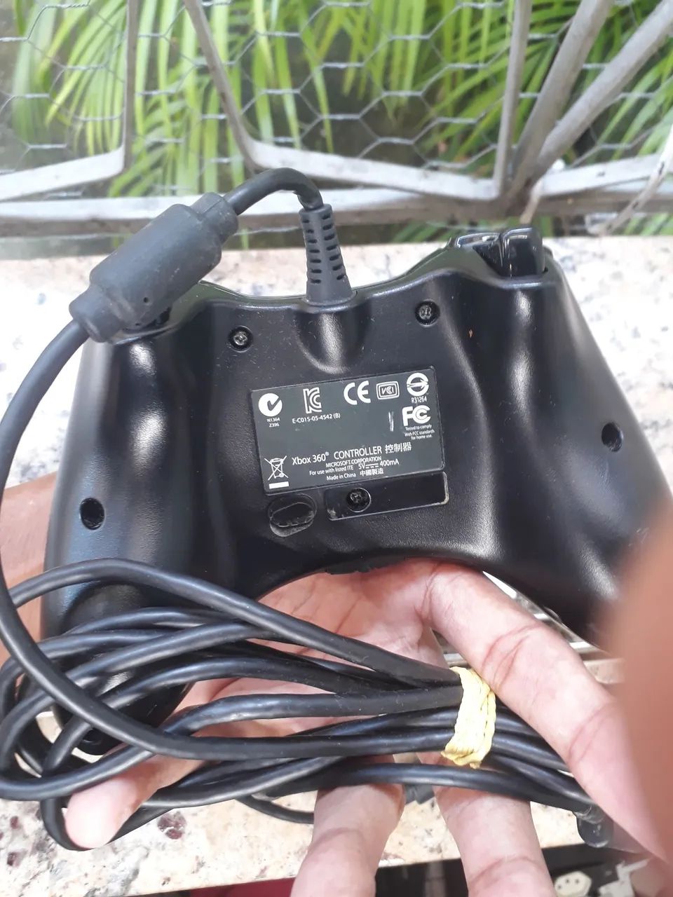 Controle Xbox 360 com Fio - Original - Foto 2