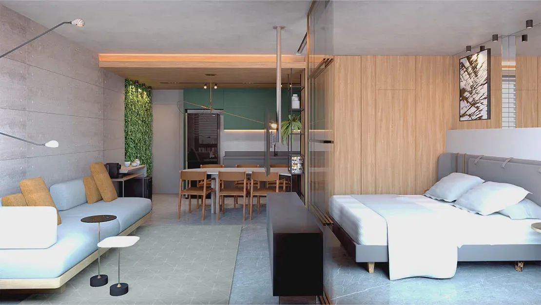 Oportunidade para venda tem 37,87 m² com 1 quarto na Agamenon Magalhães, de frete a Praça  - Foto 2