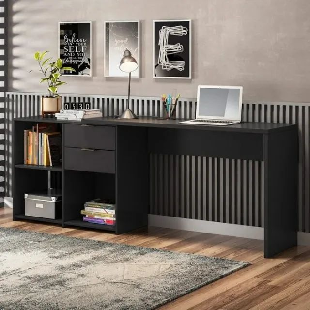 "Organização Inteligente: Mesa Office NT 2060 com Design Funcional e Espaço Otimizado" - Foto 2