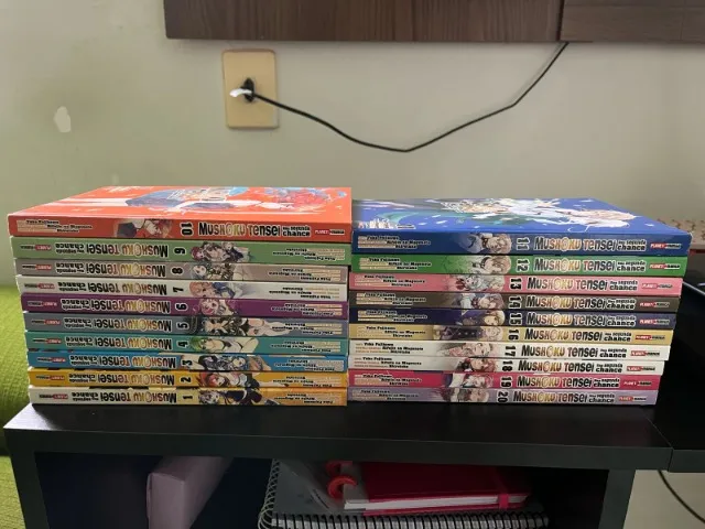Mangás Mushoku Tensei (PANINI) | Volumes 1 ao 20 | Ótimo Estado
