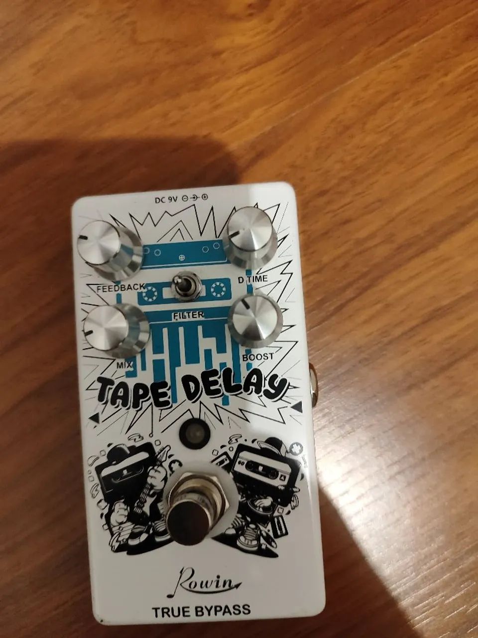 Pedaleira cuvave baby+pedal tape delay+ suporte de pedais - Foto 2