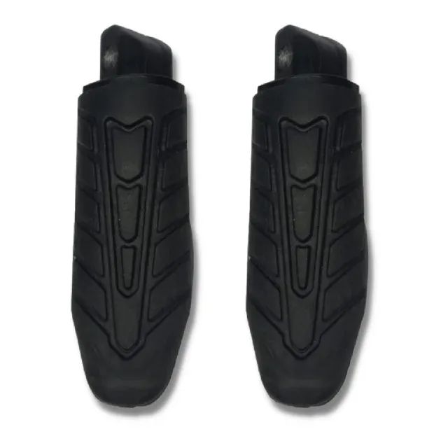 Kit Par Pedaleira Traseira Preto Epox Honda Cg 160 Titan 160 Fan 160 Start 160 Cb Twister