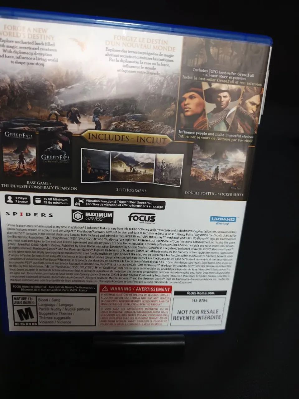 Jogo Greed Fall Playstation 5 - Foto 6