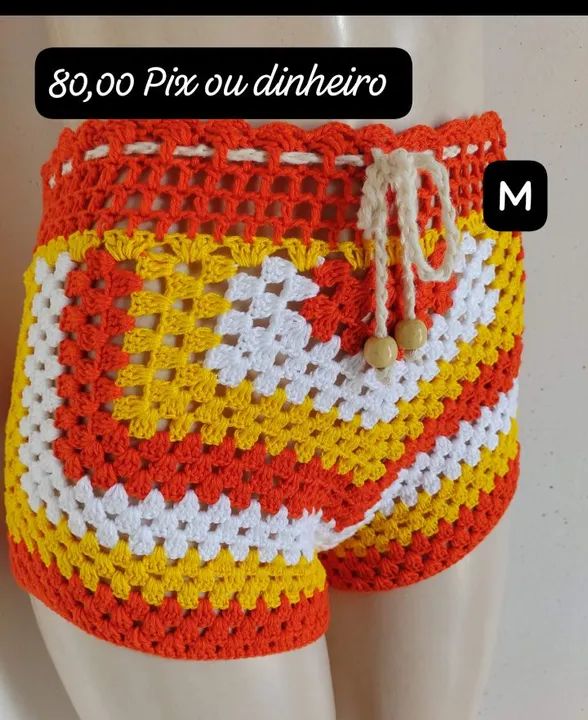 Shorts Crochê  - Foto 5